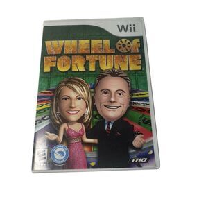 Wheel of Fortune (Nintendo Wii, 2010) Complete w/Manual